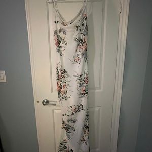 Missguided White Maxi Dress